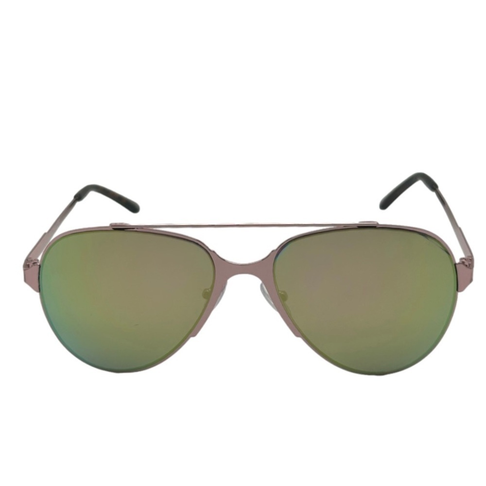 9336 | Green Mirror Aviator Sunglasses